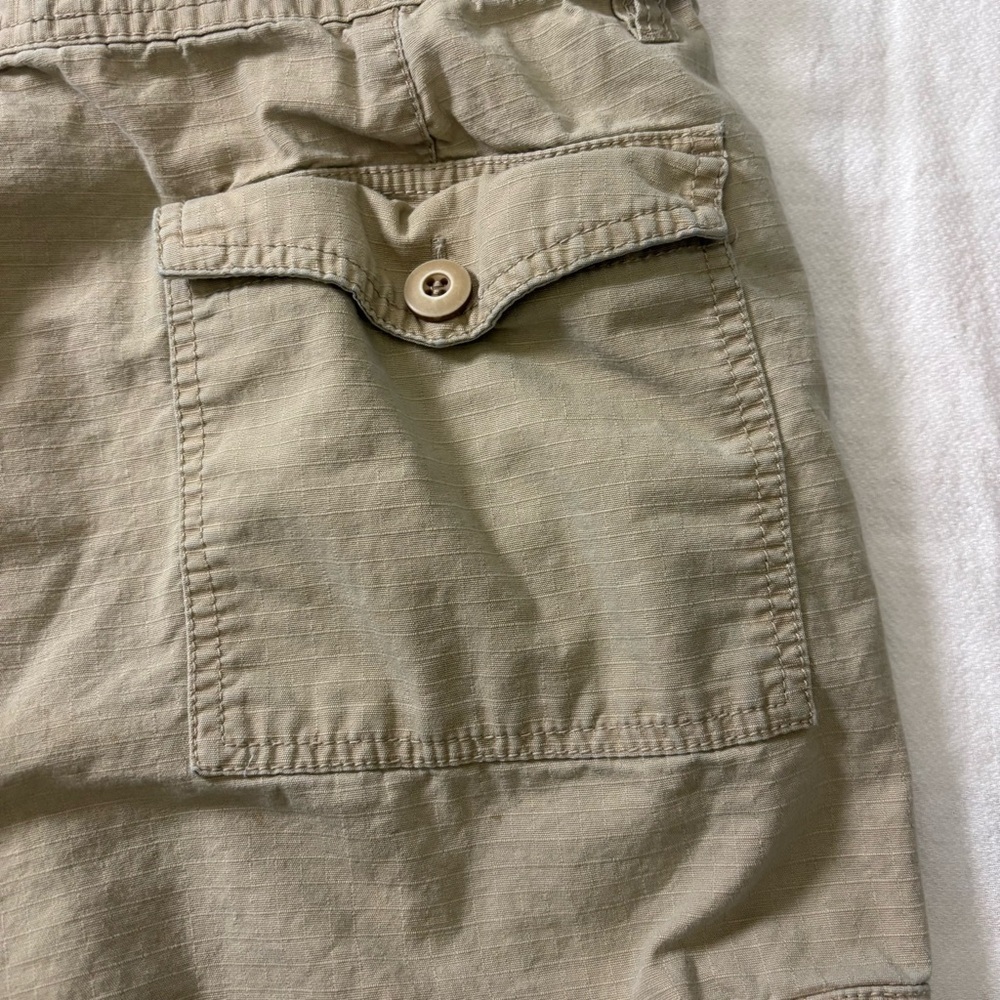 Y2K Company 81 Cargo Shorts Mens 36 Khaki Utility Skate Streetwear - Picture 5 of 14